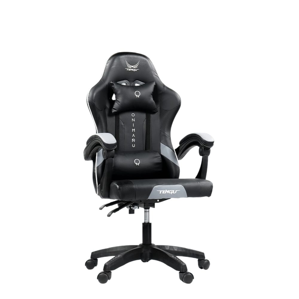 เก้าอี้เกมมิ่ง TENGUGAMINGGEARS รุ่น ONIMARU (CH-ON-SL) สีดำ (เบาะหนัง)